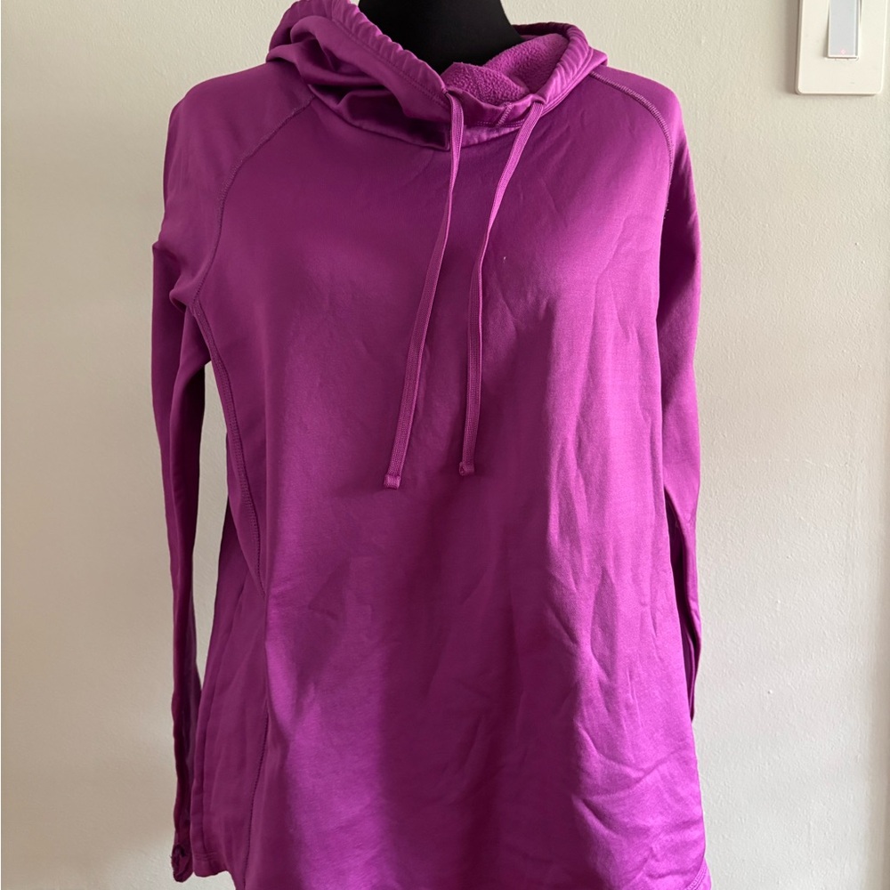 Women's Purple Hoodie Top